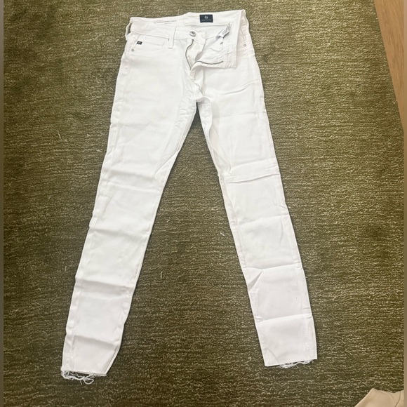 Ag Adriano Goldschmied Denim - Ag Adriano Goldschmied White Skinny Jeans for Women